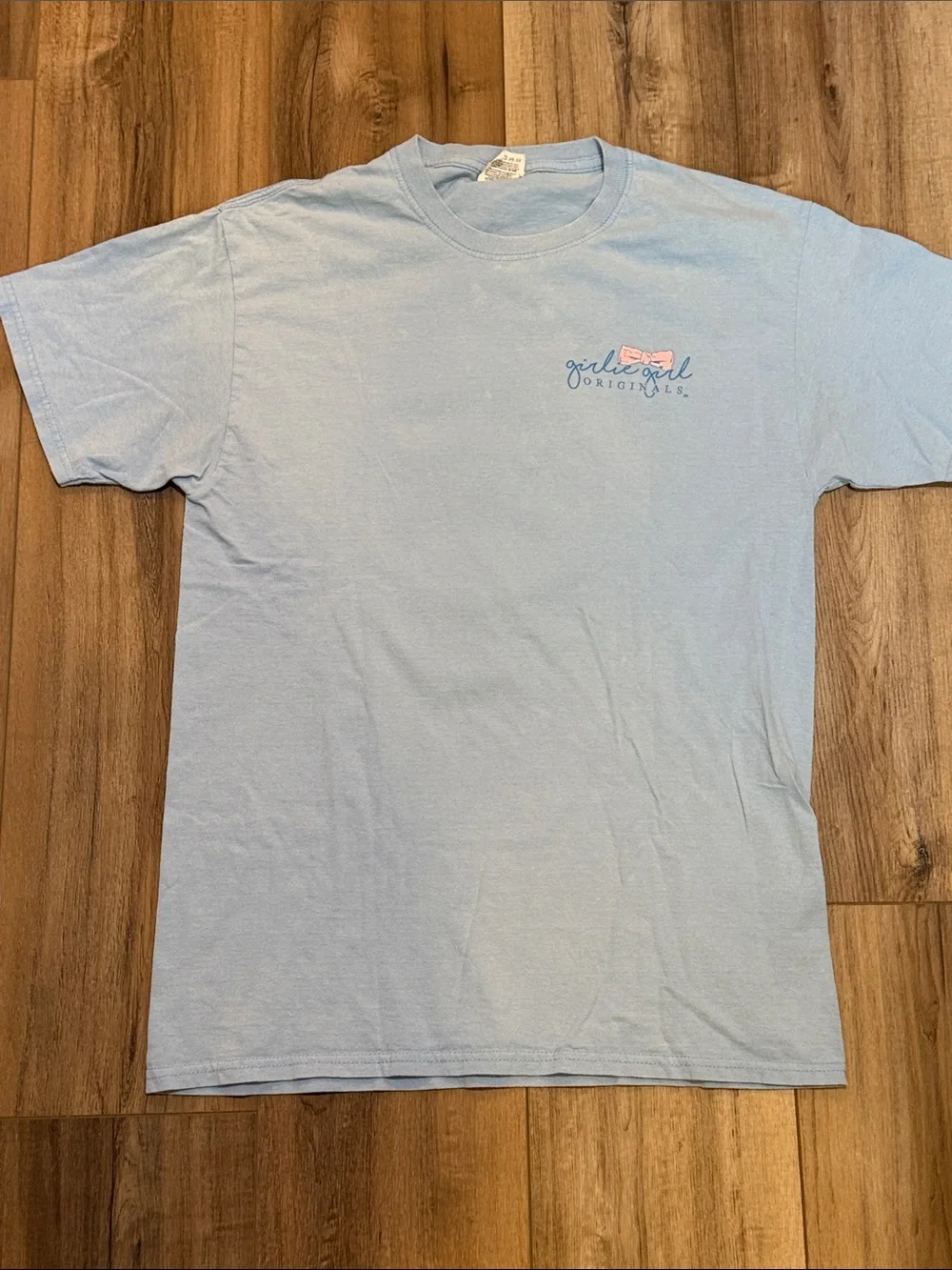 Light Blue Puppy Graphic Tee southern originals golden retriever M Squishmallows
